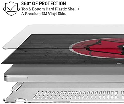 Skinit Case + Skin Compatible with MacBook Air 13in (2020) - Officially Licensed Louisville Cardinals Basketball Design