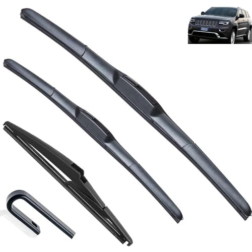 Essuie-glaces avant et arrière Jeep Grand Cherokee WK2 pour rouler serein sous la pluie