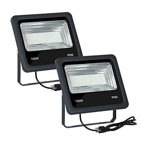 Get Discount 70% Price 2 PCS 100W LED Flood Light Outdoor with US Plug 6500K Daylight White 110V 277V 100 Watt Floodlight Lamp IP65 Waterproof Outside Get Discount 70% Price 2 PCS 100W LED Flood Light Outdoor with US Plug 6500K Daylight White 110V 277V 100 Watt Floodlight Lamp IP65 Waterproof Outside