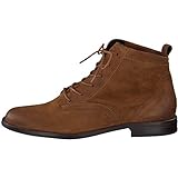 Paul Green 9661 Damen, Frauen Stiefeletten,Schnürstiefelette,Schnürstiefelette,Boot,Halb-Stiefel,Schnür-Bootie,Übergangsschuh,COGNAC (Braun)