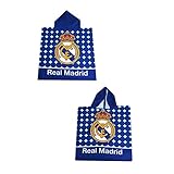 Toalla poncho playa de real madrid (414152)