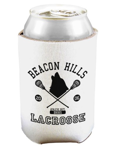 Beacon Hills Lacrosse Wolf Can and Bottle Insulator Cooler - White 2 PACK