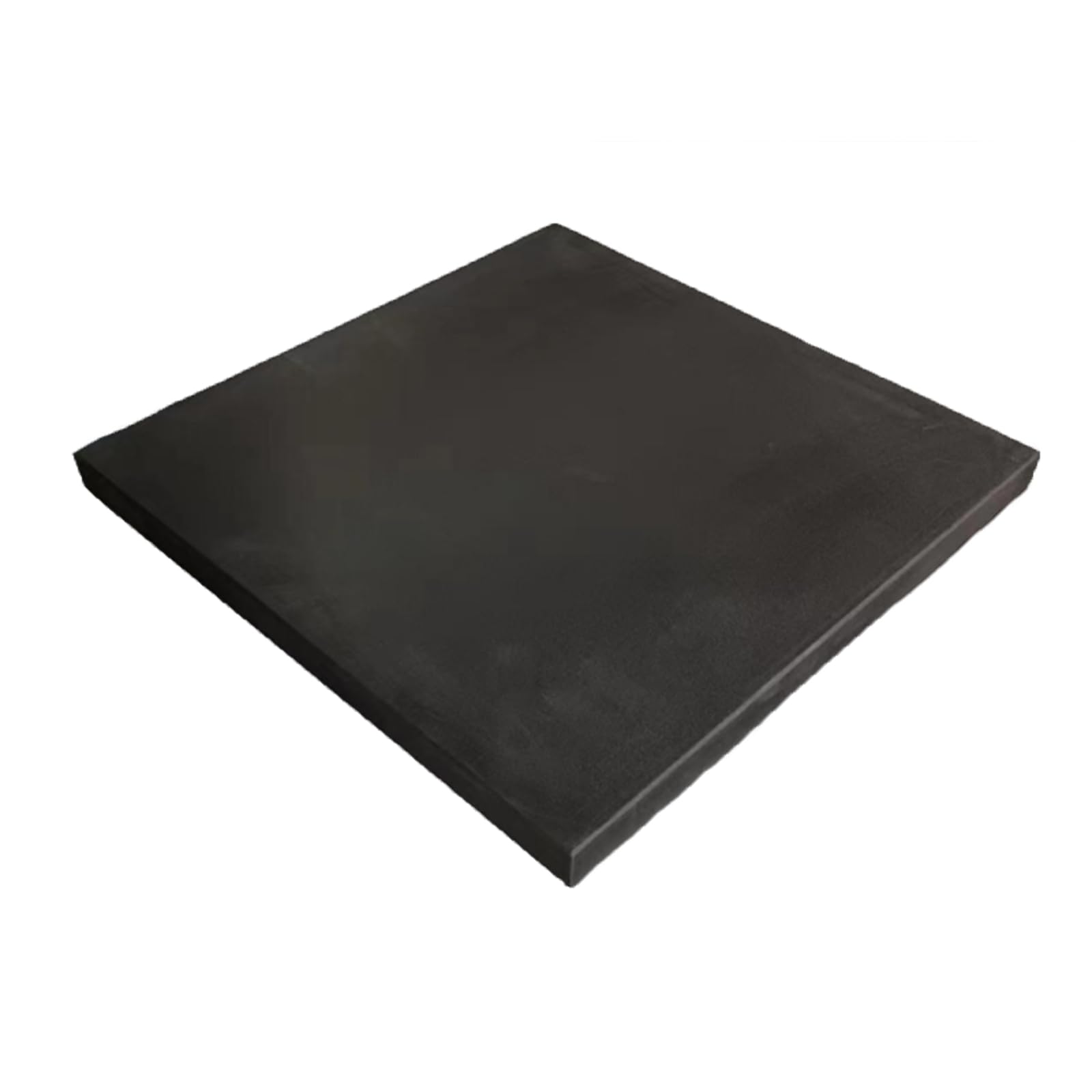 Graphitblock Stärke 1cm 0,4in Dichte 1,82g/cm³ Reinheit 99,9% für Fräsen Oberflächenbearbeitung Schmelzen Gussformen-30 * 30cm/12 * 12in