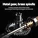 Meiliyizu Carp Fishing Reel For Freshwater Saltwater Fishing 5.2:1 Gear Ratio Reel 22LBs Drag Fishing Reel