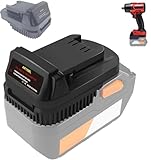 AR18ML Battery Adapter for Ridgid AEG 18V Battery to for Milwaukee M18 Tools, for AEG for Ridgid 18V Lithium Batteries Convert to for Milwaukee M 8 18v Cordless Power Tools Converter(Adapter Only)