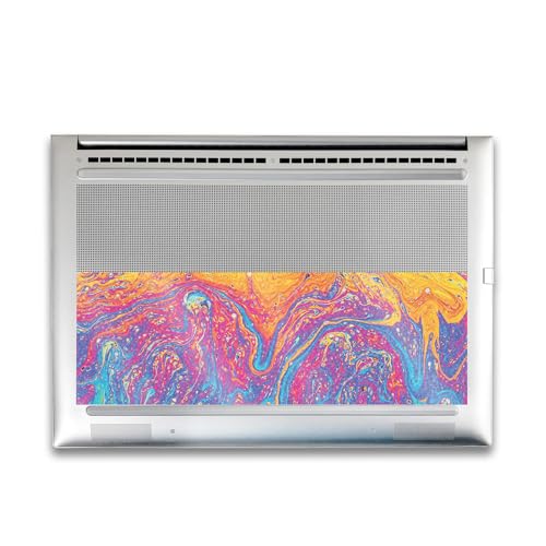 Image of Glossy Glitter Gaming Skin Compatible with HP Envy x360 16 inch (2023) - Paint Currents - Premium 3M Vinyl Protective Wrap Decal Cover - Easy to Apply | Crafted in The USA by MightySkins