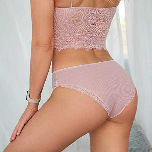 Culotte en dentelle anti-marques avec doublure coton hypoallergénique