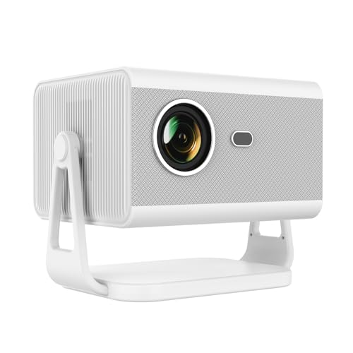 4K Smart Projector with WiFi and Bluetooth, 1000 ANSI Outdoor Projectors with Auto Keystone...