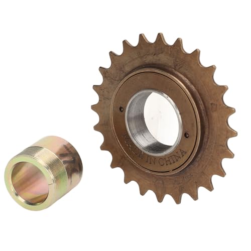 YuShaTra Freewheel Adapter Set, 24T Single Speed Freewheel, 24mm Flywheel Connector Adapter Set for Electric Tricycles, Motorcycles, Go Karts, Iron Material, Stable - Thumbnail 2