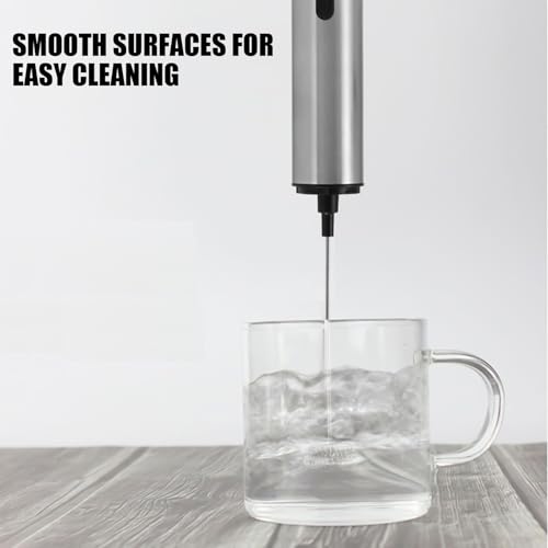 Mousseur à lait portable en acier inoxydable pour café - 4