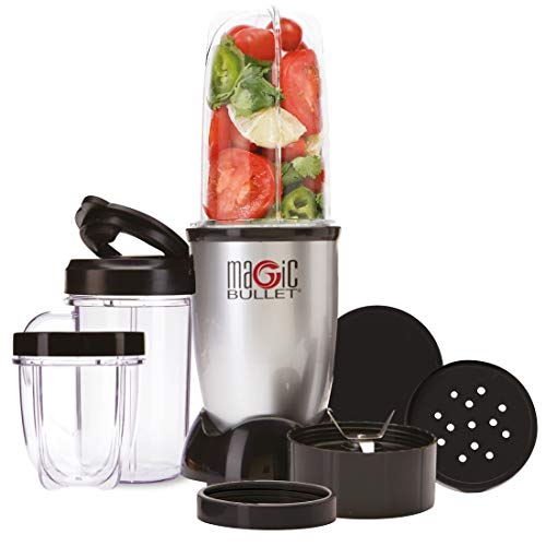 NUTRiBULLET Magic Bullet Blender, Mixer & Food Processor, 11 piece set (Renewed)
