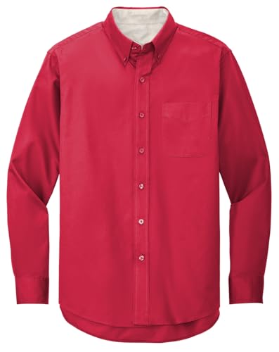 Joe's USA Men's Long Sleeve Wrinkle Resistant Easy Care Shirts in Regular, Big & Tall3