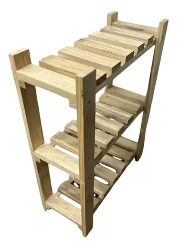 Estante Pinus 3 Prateleiras Pequena Pinus