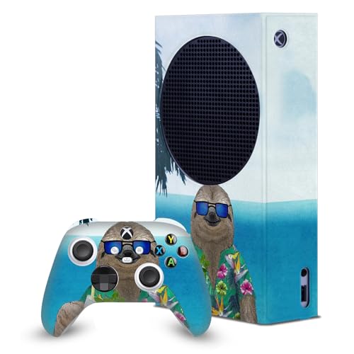 Skin Xbox Series S Barruf Paresse pour une ambiance gaming chill et estivale