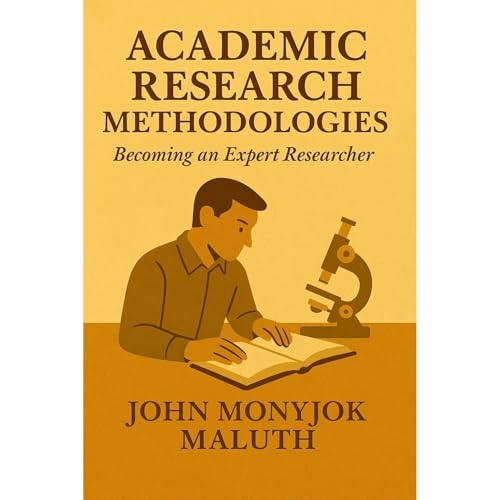 Academic Research Methodologies Audiolibro Por John Monyjok Maluth arte de portada
