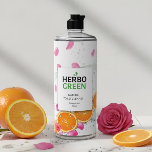 Image of Natural Toilet Cleaner 1L Orange & Rose