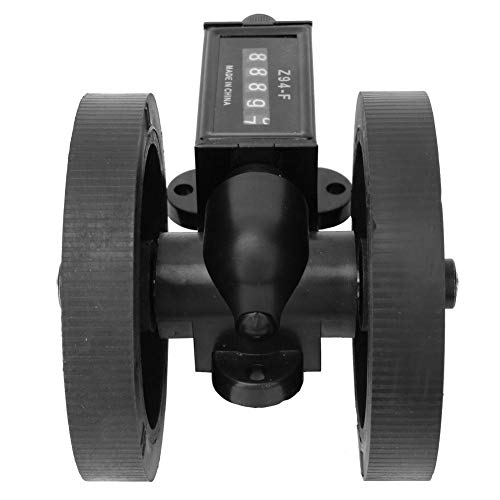 Längenzähler mit Rad zum, Industrielle Steuerungskomponenten Schalter Messen von Leder, Kabel, Länge aus Kunststoff (0~9999.9)