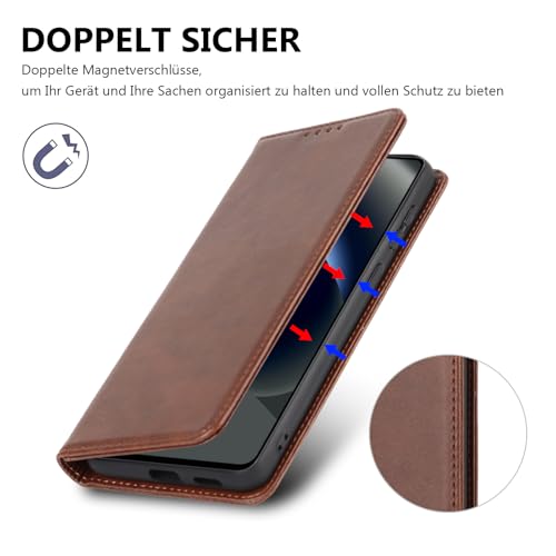 Coque Google Pixel 10A en cuir synthétique de qualité supérieure