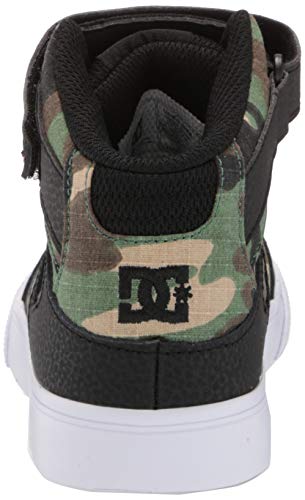 DC Shoes Unisex-Child Pure High Top Ev Skate Shoes with Ankle Strap and Elastic Laces3