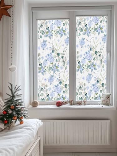 Vinilo Decorativo Adhesivo para Ventana 17x78 pulgadas Blanco miniatura 4
