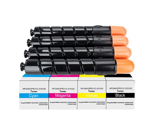 Toner Compatible Canon C-EXV 29 Jaune NPG-46 GPR-31 pour IR Advance C5240 C5035 C5235
