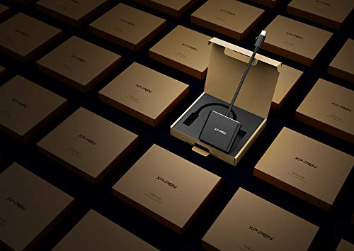 xp pen ACW01 USB C Hub Adaptador USB C a USB 3.3 HDMI 4K PD Ideal para conexión de Tableta gráfica/Monitor/TV/Smartphone - imagen 7