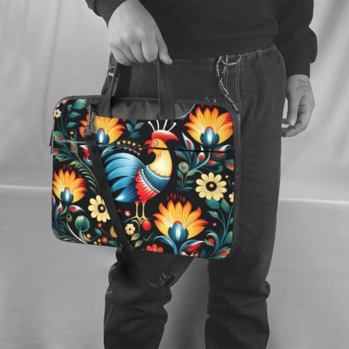Bolso con patrón folklórico polaco para laptop 14 pulgadas miniatura 2