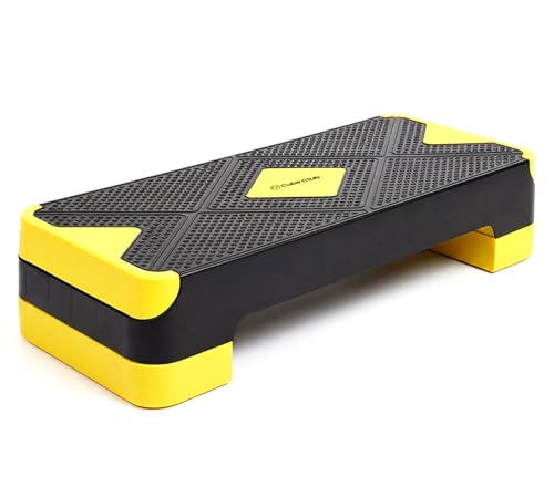 The Cube Club 2 Level Adjustable Stepper for Exercise Aerobics | ...