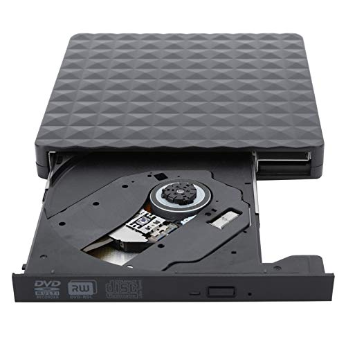 Graveur de DVD et lecteur optique externe ABS Plug and Play pour Windows et Linux OS X