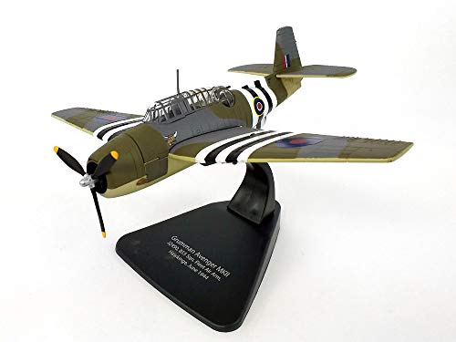 Oxford Diecast AC099 Grumman Avenger J2490 855 Sqn Hawkinge FAA June 1944 Cover