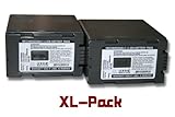 ag-hpx171e Kapazität: 5400 mAh vhbw 2X Li-Ion Akku Set 5400mAh für Camcorder Panasonic AG-HVX201AE, AG-HPX171, AG-HPX171E, AG-HPX250, AG-HPX250P, AG-HPX250EJ wie CGA-D54S CGA-D54SE.