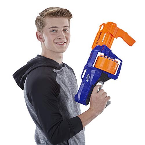 Lança Dardo Nerf Surgefire Nerf Azul/ Laranja/ Cinza