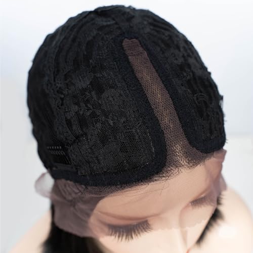 Perruques synthétiques courtes sans démarcation pour masquer la perte de cheveux avec naturel