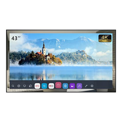 Elecsung 43 inch 4K Smart Mirror TV