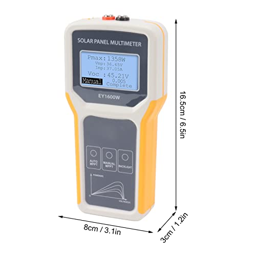 Luqeeg LUQEEG2BC1GFQS4V Panel Tester Photovoltaic Multimeter Ey1600W With Backlight thumb #3