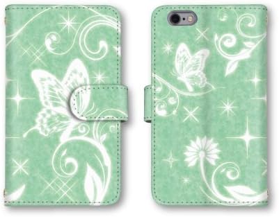 Amazon Co Jp ノーブランド品 Xperia X Performance So 04h スマホケース 手帳型 蝶 ちょうちょ グリーン 緑色 かわいい おしゃれ 携帯カバー So 04h ケース 家電 カメラ
