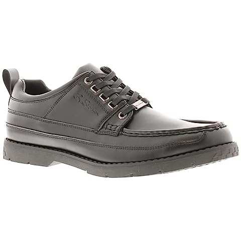 Ben Sherman Ben Strum Teen School Shoes in Black Cover