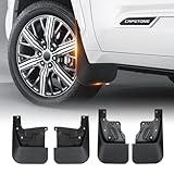 Sunsdrew Mud Flaps for Toyota Tundra 2022-2026 Mudguards Accessories All-Weather Splash Guards 4PCS No-Drill Front&Rear Tundra Mudflaps Set(Not fits SR Models)
