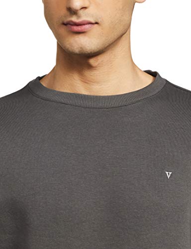 Image of Van Heusen Men Round Neck Cotton Sweatshirt
