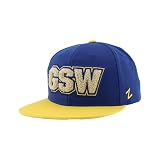 Golden State Warriors NBA Officially Licensed Adjustable Snapback Hat Flat Bill Z11 Retro Chenille