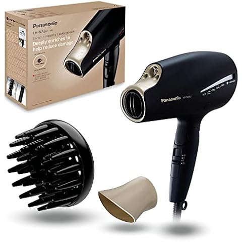 Panasonic NA9J-N825 faltbarer Haartrockner mit nanoe™- & Double-Mineral-Technologie Cover