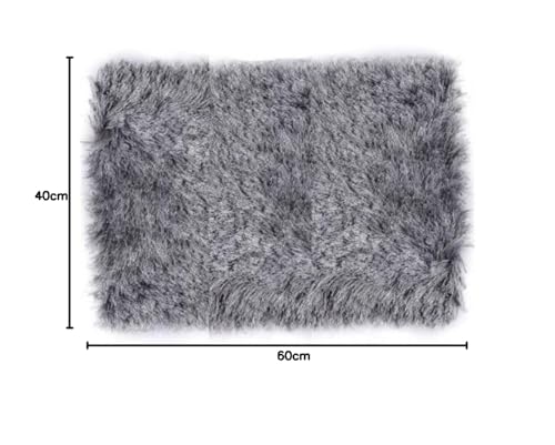 Image of Anti Skid Doormats for Home and Office Entrance Living Room and Bathroom Mats | Entrance Door Mats for Home and Office Entryway. (Solid Grey, 16x24)