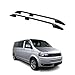 Produktbild OMAC Dachreling Dachträger kompatibel mit VW Transporter T5 2003-2015 L2 Langer Alu Schwarz