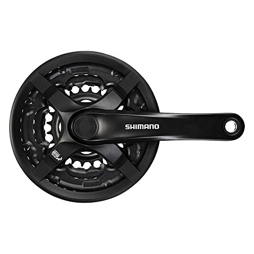Shimano FC-TY301 3x6/7/8-vitesses Pédalier Black 150 mm