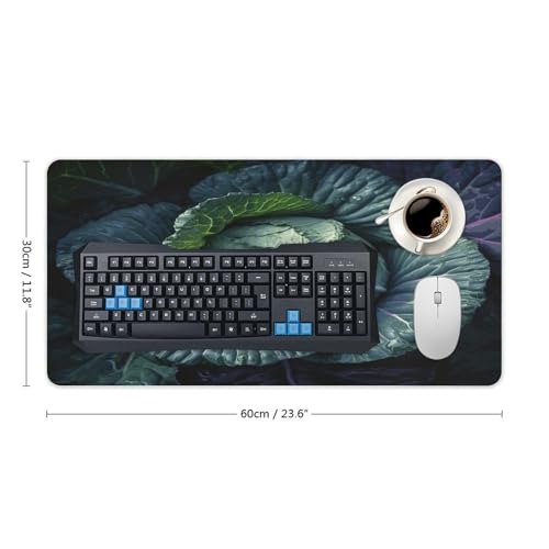 Pad mouse grande y antideslizante de caucho 30x60cm miniatura 2