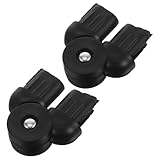 Kichvoe Robuster Kunststoff Rohrverbinder für Lounge und Relaxsessel Klappbarer Stuhladapter mit Scharnier Kompatibel mit Klappstühlen Ersatzteil für Terrassenmöbel