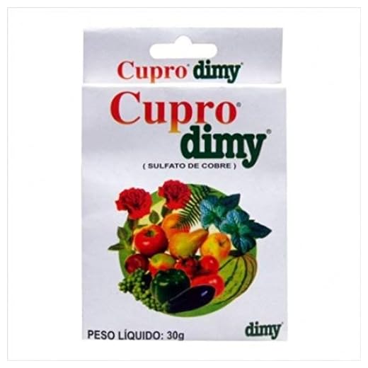 Cupro Dimy - Fertilizante Fungicida (Para Calda Bordalesa) - 30g