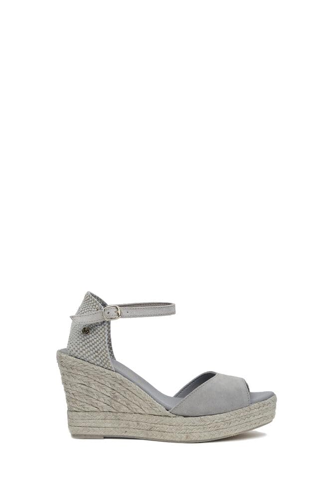 LA VALETA CHARLENE PEEP TOE Gris 39