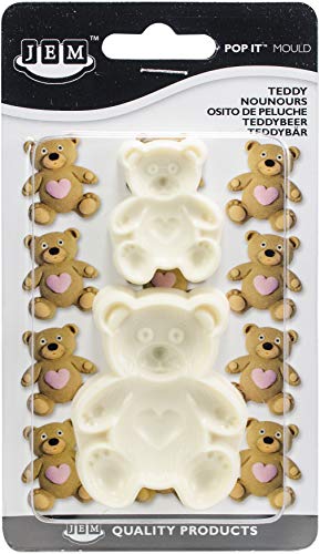 Set 4 Stampini In Silicone Per Caramelle A Forma Di Orsetto Gommoso - 50 Fori + 2 Contagocce, Stampo Per Cioccolato, Ghiaccio, Gelatine (Silicone Alimentare)