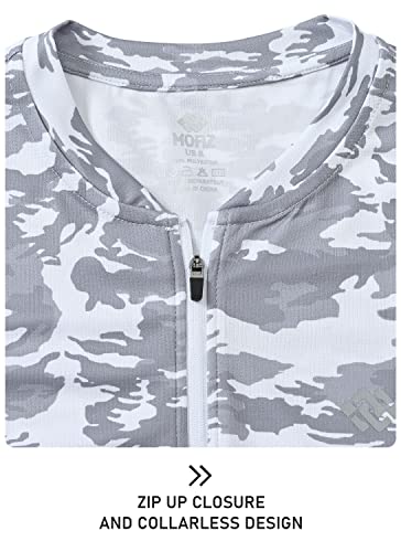 Jinshi Jnshi Womens Golf Shirts Short Sleeve Quarter Zip Pullover Women Tennis Running T-Shirts Quick Dry Camouflage Grey Xs #TOP4